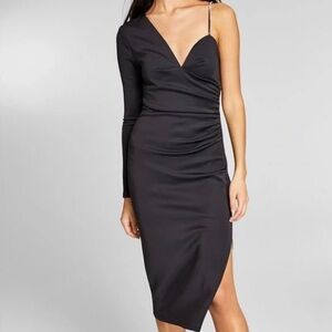 Jeannie Mai X INC One-Shoulder Bodycon Dress, Sz Large